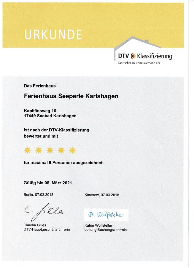 Seeperle Karlshagen 外观 照片